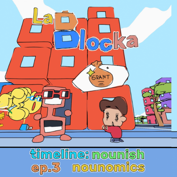 🎬 La Blocka y su viaje animado al universo Nouns