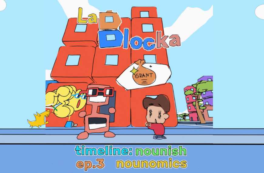 🎬 La Blocka y su viaje animado al universo Nouns
